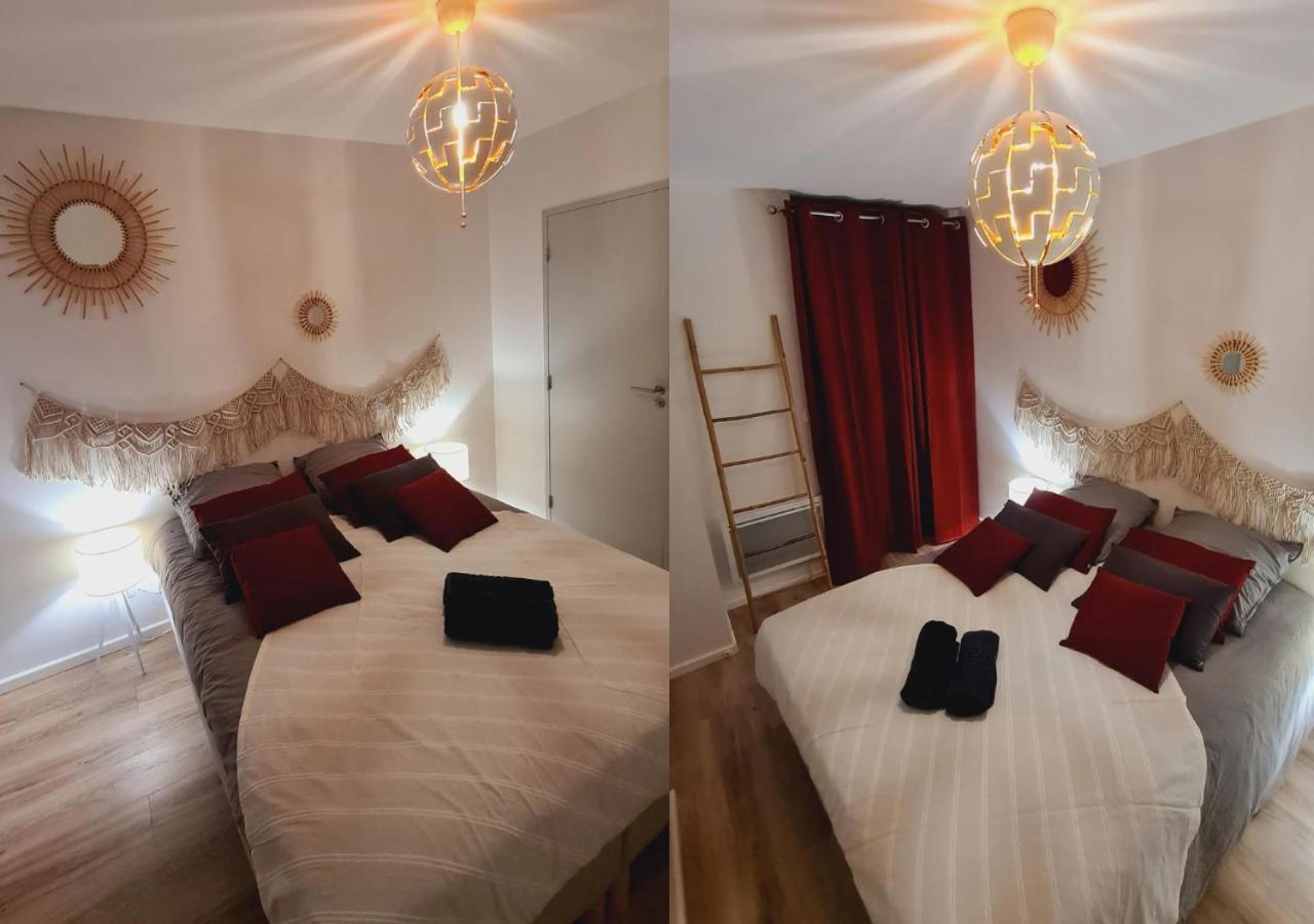 Appartement terrasse chambre jacuzzi privatif Toulouse Extérieur photo